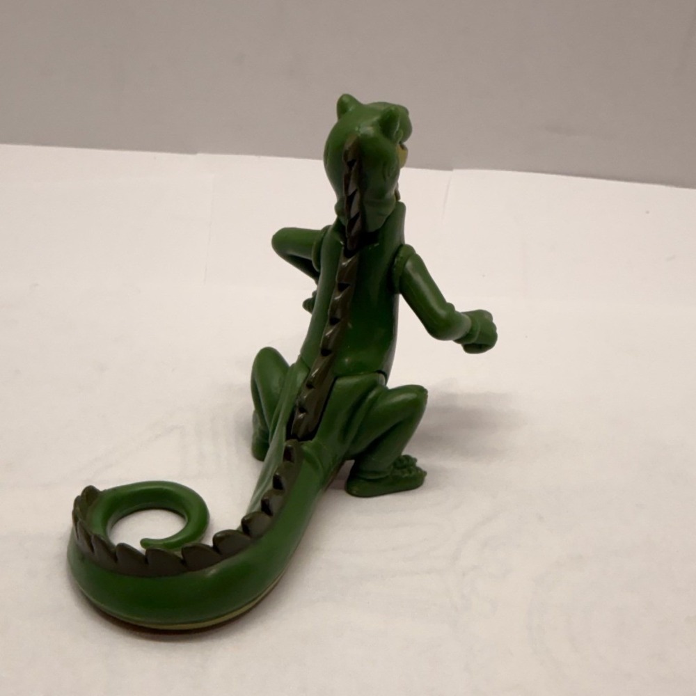 Vintage All Dogs Go To Heaven Killer the Crocodile Action Figure Green Toy - Picture 2 of 2